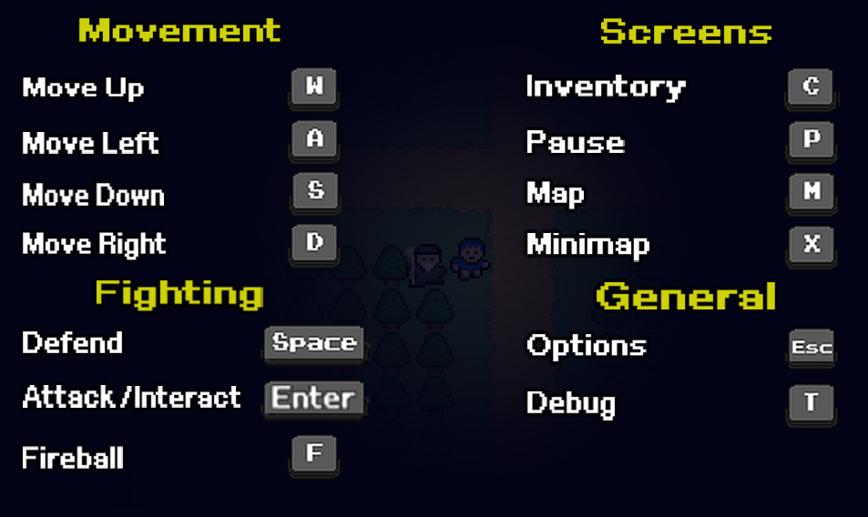 Blue Boy Adventure combat scene