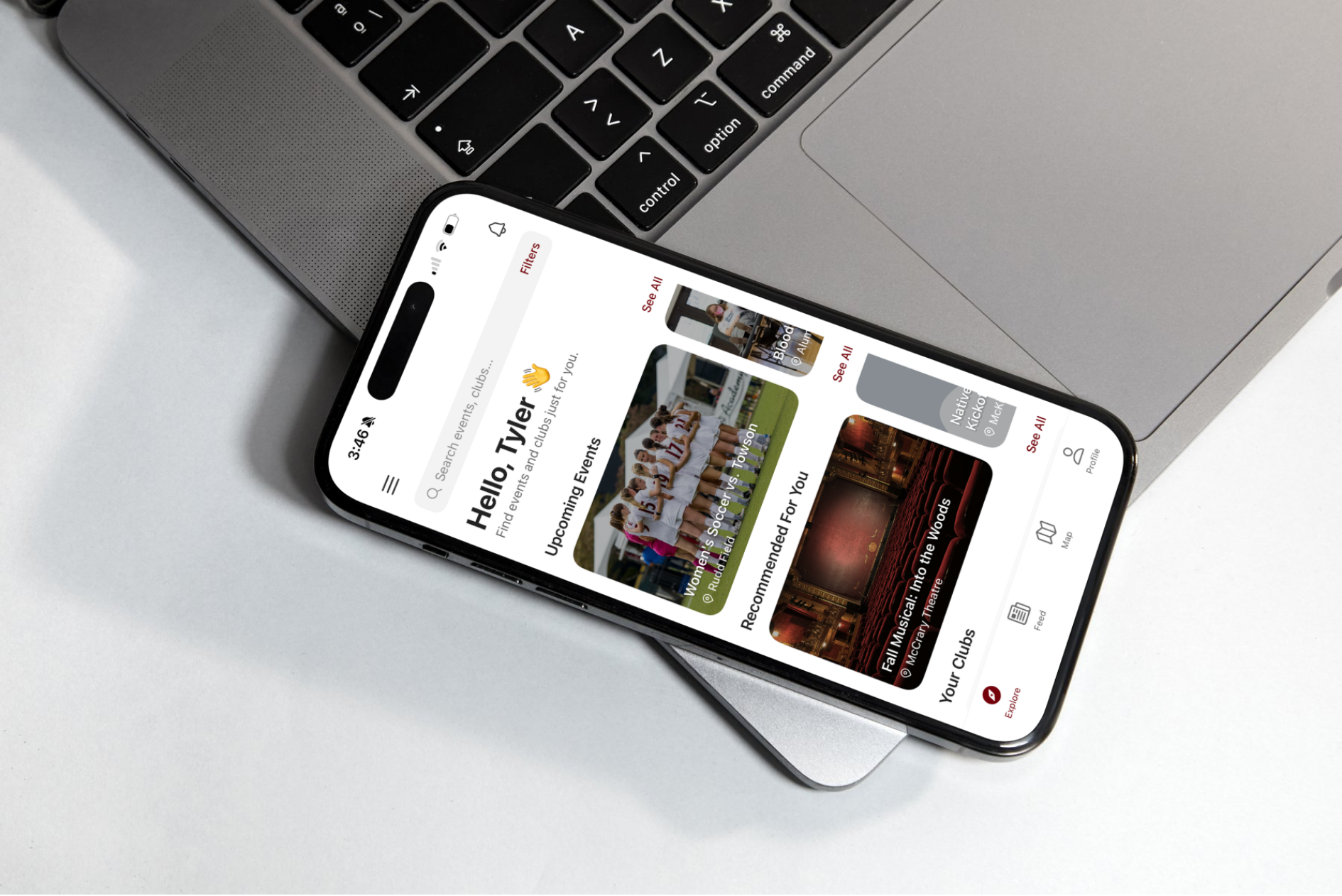 Quad events dashboard preview